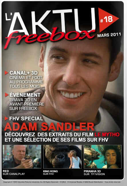 AKTU FREEBOX magazine side cover Issue 18 March 2011