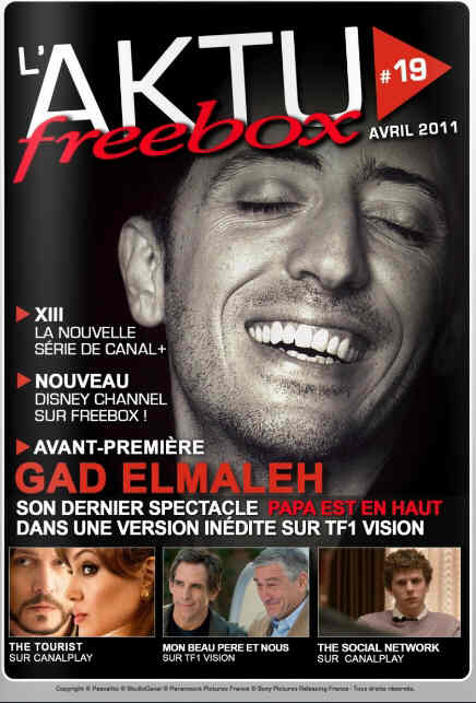 AKTU FREEBOX magazine side cover Issue 19 April 2011