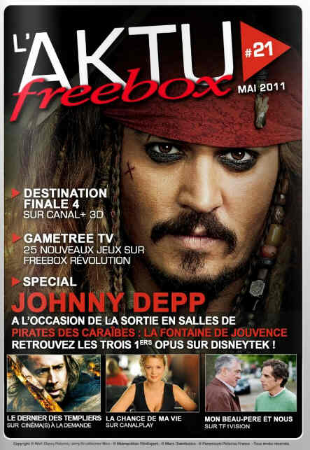 AKTU FREEBOX magazine side cover Issue 21 May 2011