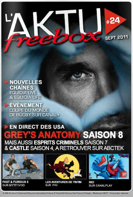 AKTU FREEBOX magazine side cover Issue 24 September 2011