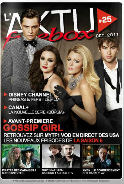 AKTU FREEBOX magazine side cover Issue 25 October 2011