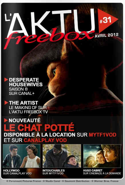 AKTU FREEBOX magazine side cover Issue 31 April 2012