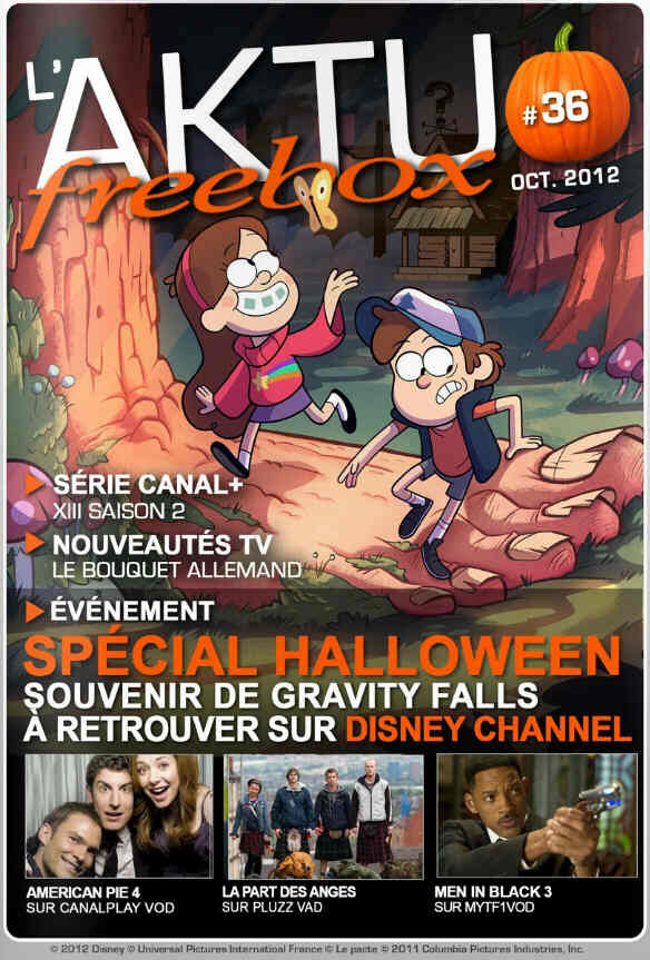 AKTU FREEBOX magazine side cover Issue 36 October 2012
