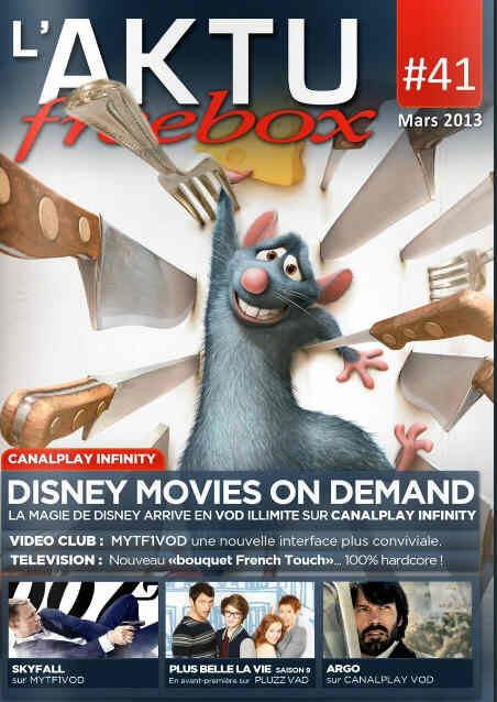 AKTU FREEBOX magazine side cover Issue 41 March 2013