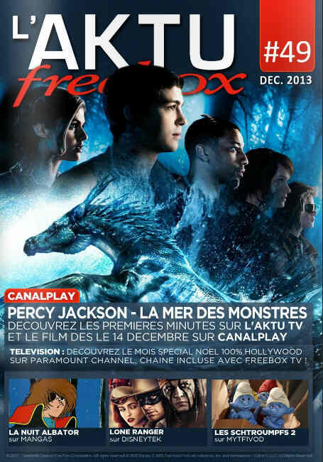 AKTU FREEBOX magazine side cover Issue 49 December 2013