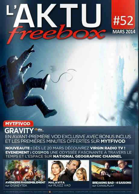AKTU FREEBOX magazine side cover Issue 52 March 2014