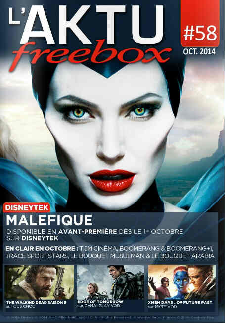 AKTU FREEBOX magazine side cover Issue 58 October 2014