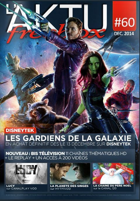 AKTU FREEBOX magazine side cover Issue 60 December 2014