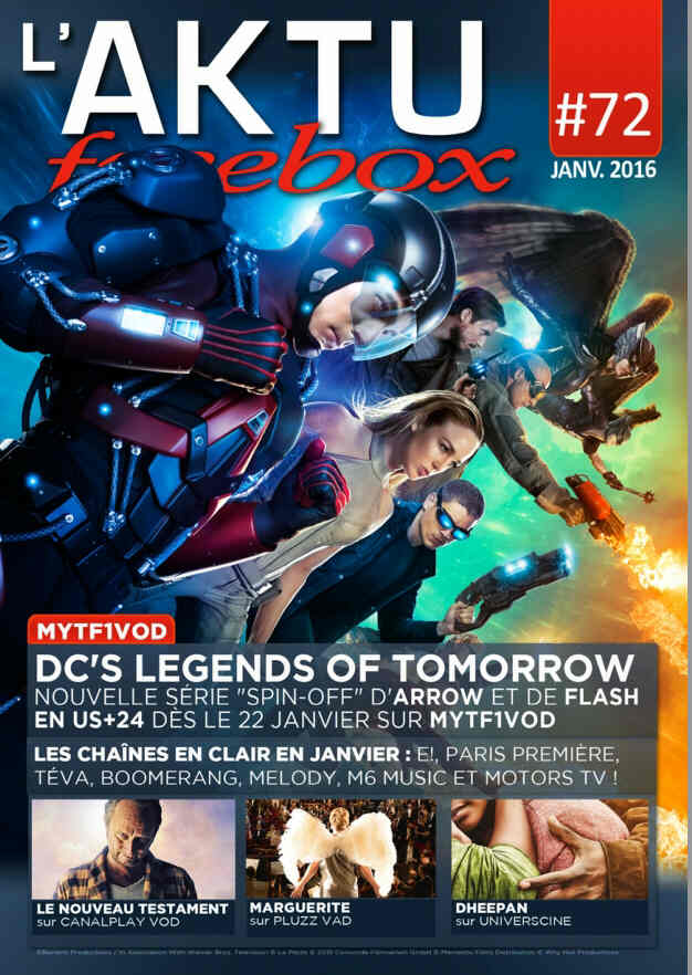 AKTU FREEBOX magazine side cover Issue 72 January 2016