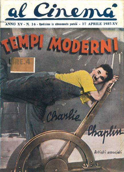 AL CINEMA magazine side cover Issue 14 17 April 1937