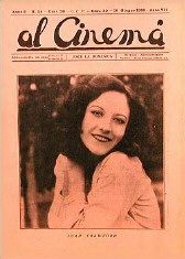 AL CINEMA magazine side cover October 1929