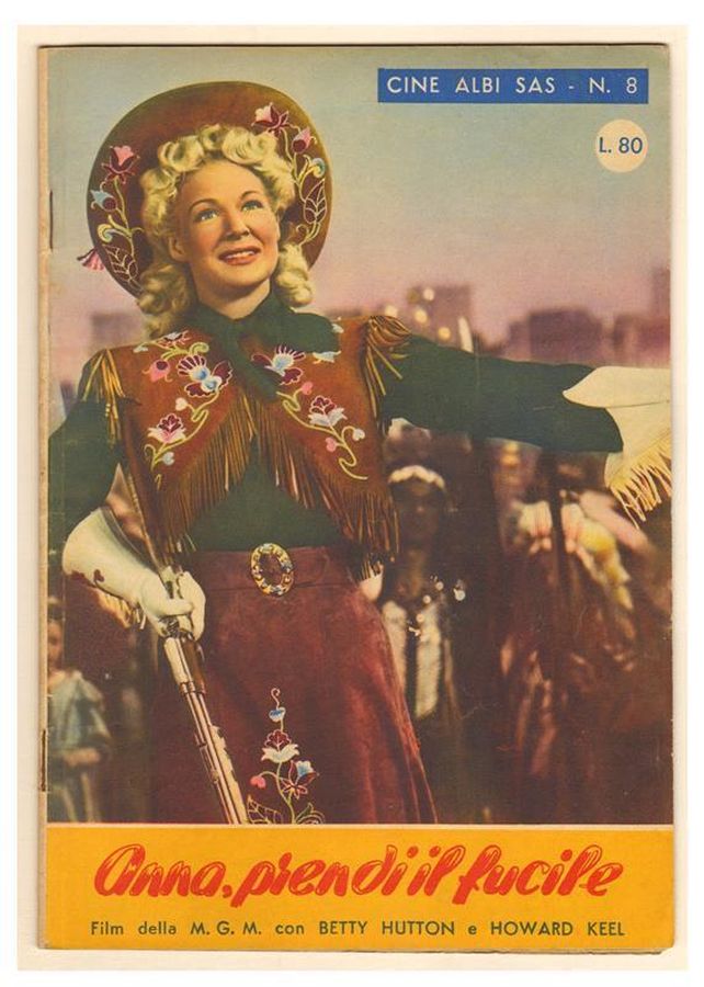 CINE ALBI SAS magazine side cover Issue 8  1951