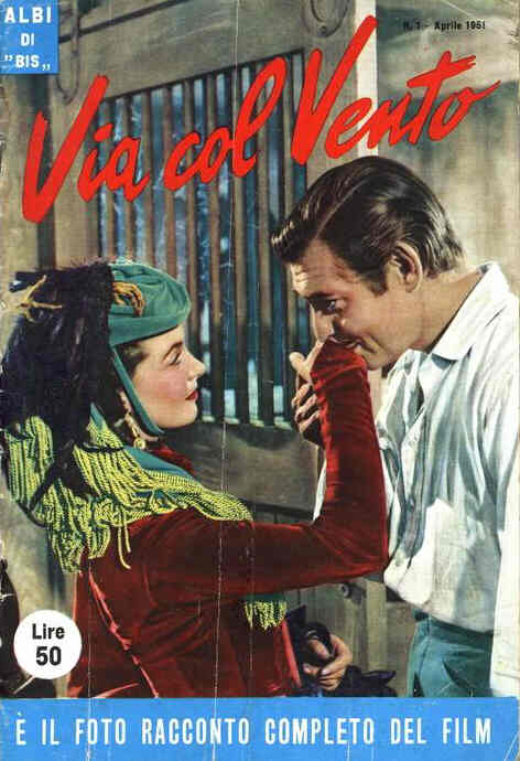 ALBI DI BIS magazine side cover Issue 1 April 1951