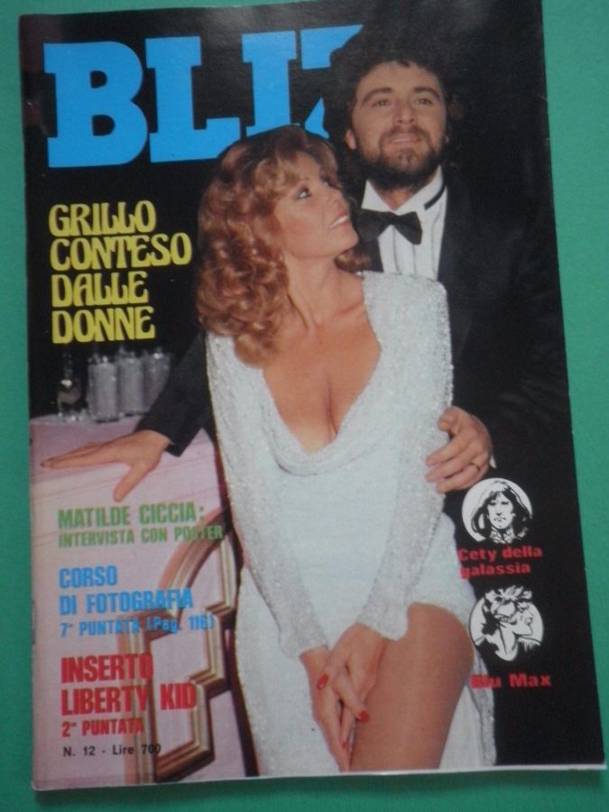 ALBO BLITZ magazine side cover Issue 12   1981
