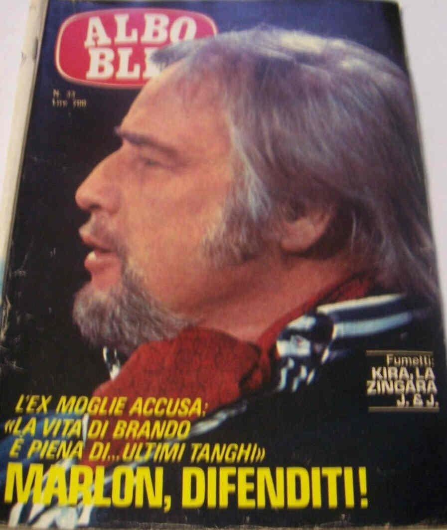 ALBO BLITZ magazine side cover Issue 33 19 August 1981