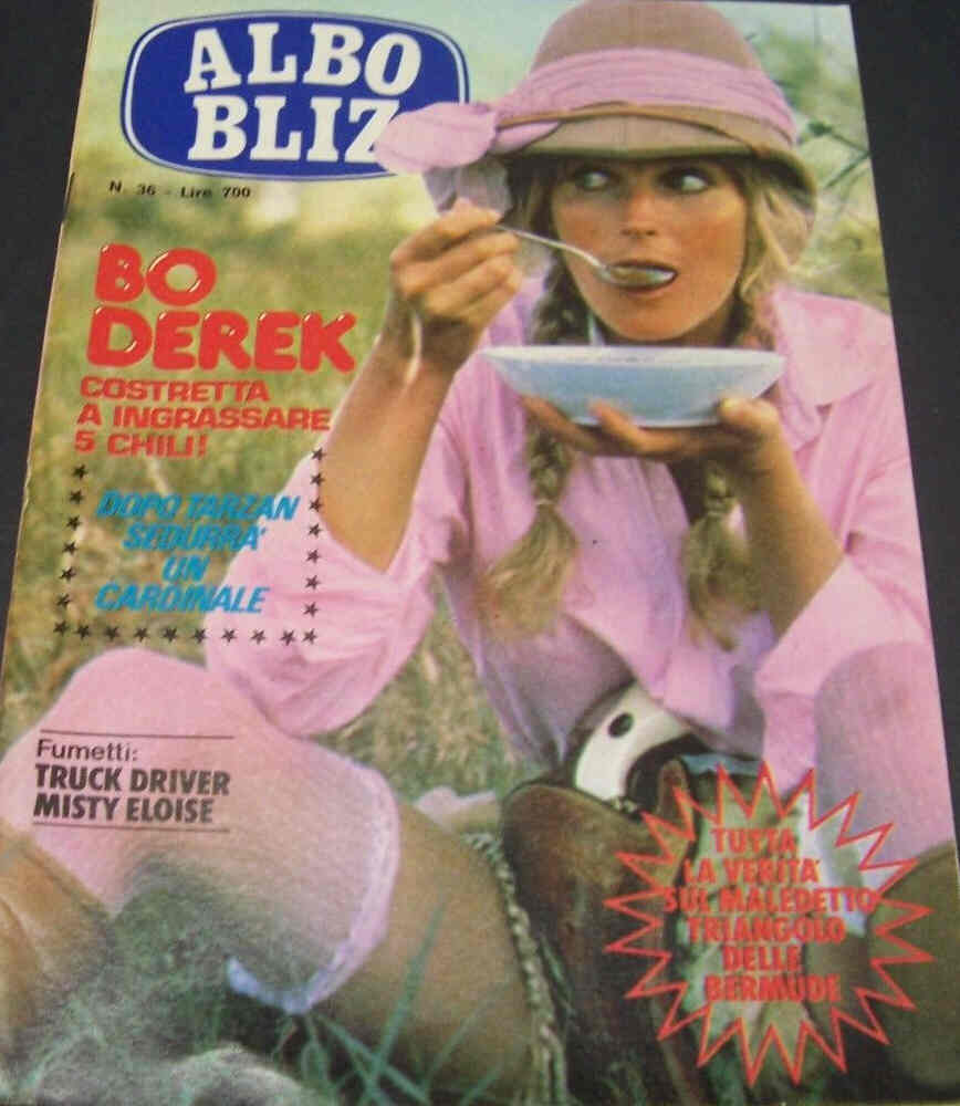 ALBO BLITZ magazine side cover Issue 36 9 September 1981