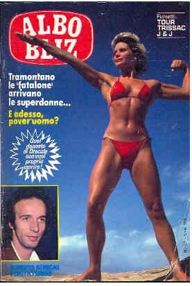 ALBO BLITZ magazine side cover Issue 37 16 September 1981