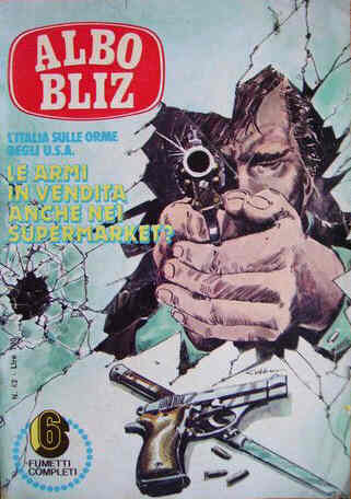 ALBO BLITZ magazine side cover Issue 42 21 October 1981