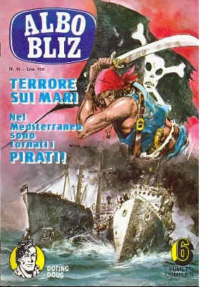 ALBO BLITZ magazine side cover Issue 45 11 November 1981