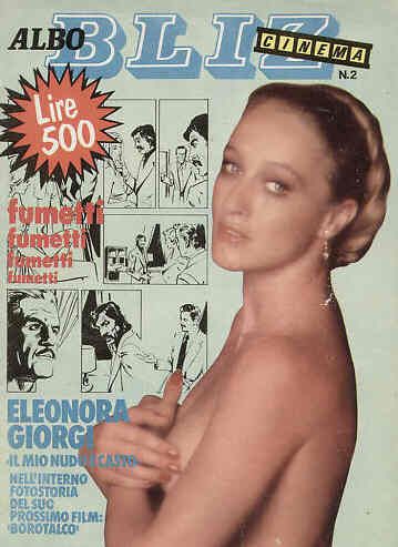 ALBO BLITZ magazine side cover Issue 2 12 January 1982
