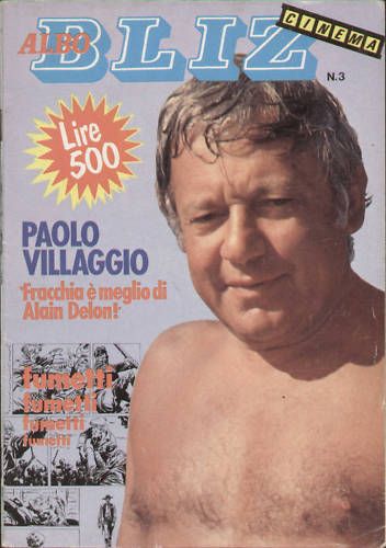 ALBO BLITZ magazine side cover Issue 3 19 January 1982