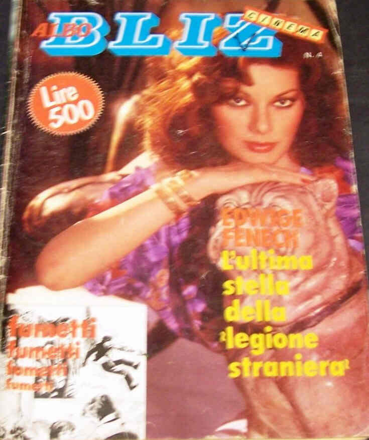 ALBO BLITZ magazine side cover Issue 4 26 January 1982