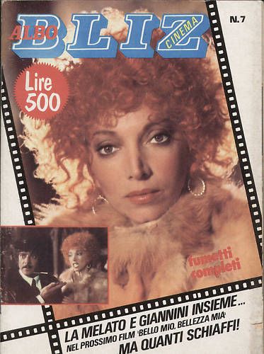 ALBO BLITZ magazine side cover Issue 7 16 February 1982