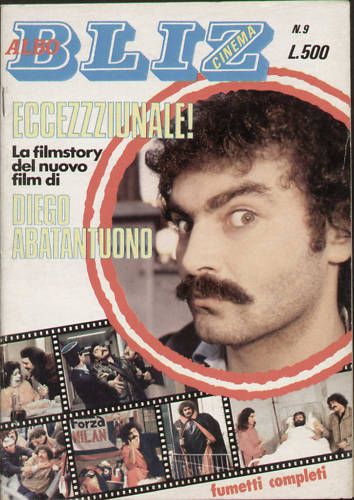 ALBO BLITZ magazine side cover Issue 9 2 March 1982