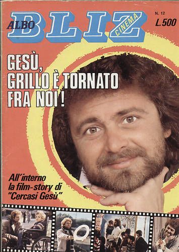 ALBO BLITZ magazine side cover Issue 12 23 March 1982