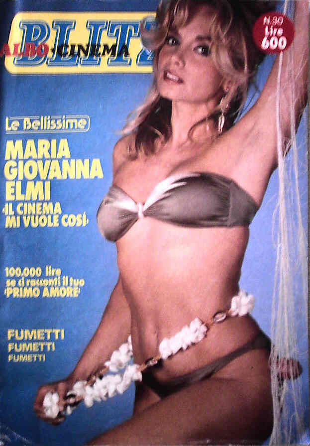 ALBO BLITZ magazine side cover Issue 30 27 July 1982