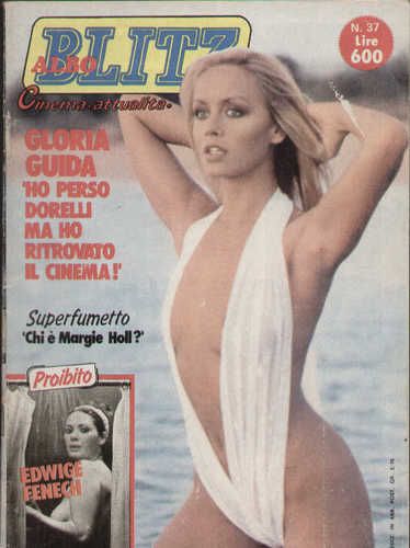 ALBO BLITZ magazine side cover Issue 37 14 September 1982