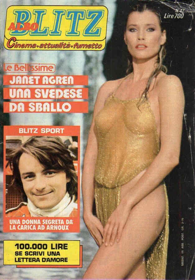 ALBO BLITZ magazine side cover Issue 47 23 November 1982