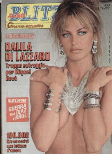 ALBO BLITZ magazine side cover Issue 48 30 November 1982