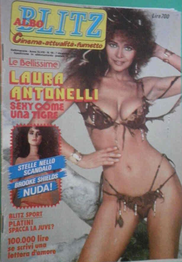 ALBO BLITZ magazine side cover Issue 49 7 December 1982
