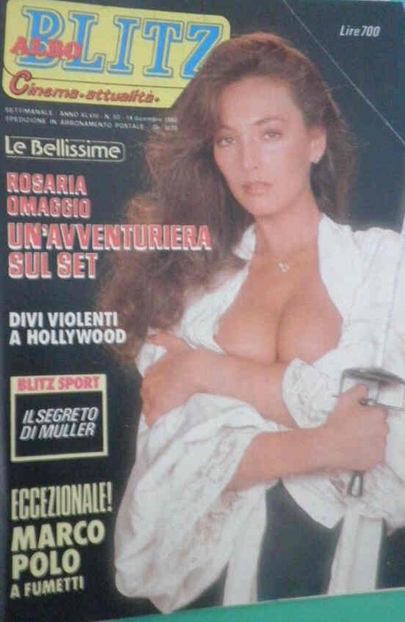 ALBO BLITZ magazine side cover Issue 50 14 December 1982
