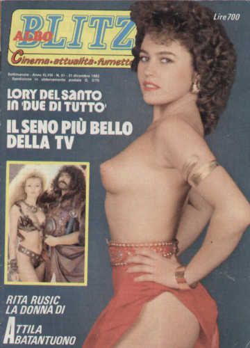 ALBO BLITZ magazine side cover Issue 51 21 December 1982