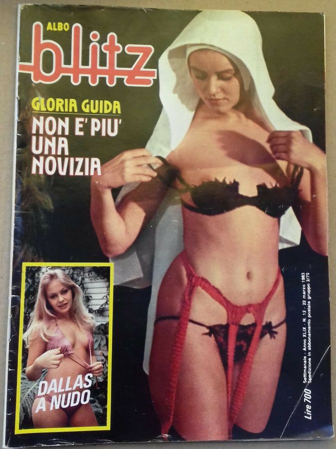 ALBO BLITZ magazine side cover Issue 12 22 March 1983