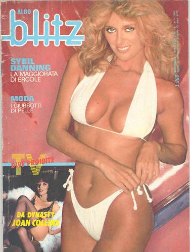 ALBO BLITZ magazine side cover Issue 45 8 November 1983