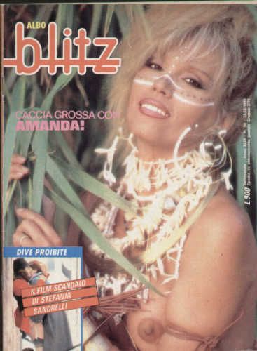 ALBO BLITZ magazine side cover Issue 50 13 December 1983
