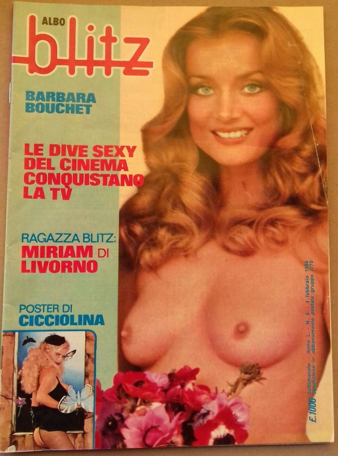 ALBO BLITZ magazine side cover Issue 6 4 February 1984
