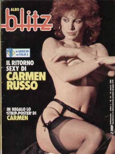 ALBO BLITZ magazine side cover Issue 14 31 March 1984
