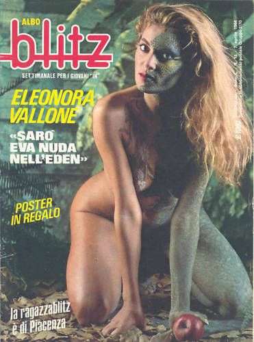 ALBO BLITZ magazine side cover Issue 15 7 April 1984