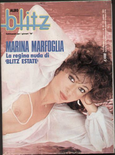 ALBO BLITZ magazine side cover Issue 33 11 August 1984