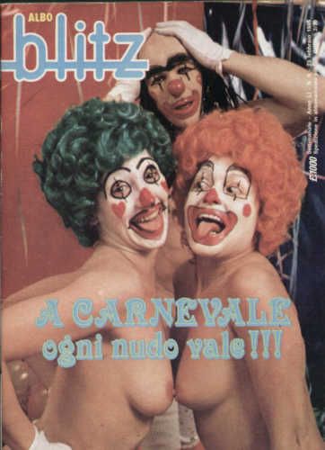 ALBO BLITZ magazine side cover Issue 08 23 February 1985