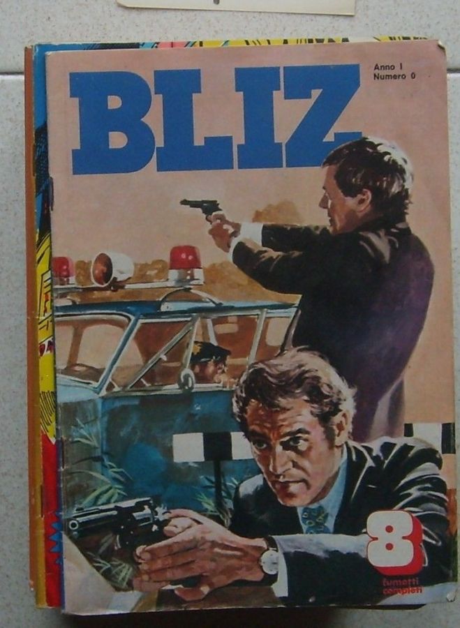 ALBO BLITZ magazine side cover  1977