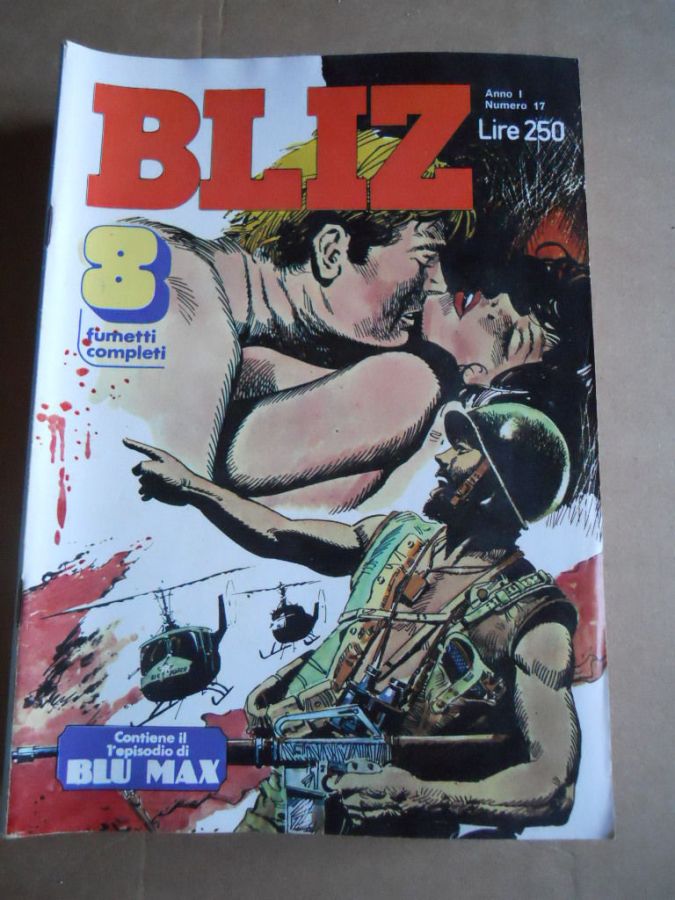 ALBO BLITZ magazine side cover Issue 17   1977