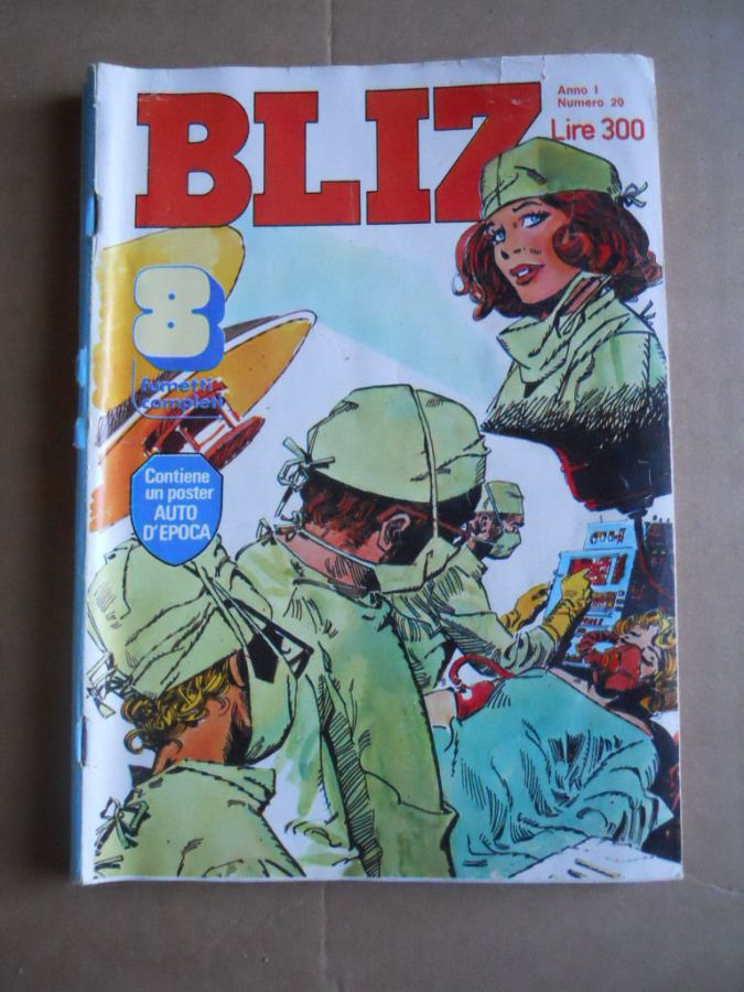 ALBO BLITZ magazine side cover Issue 20   1977