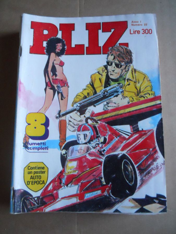 ALBO BLITZ magazine side cover Issue 22   1977