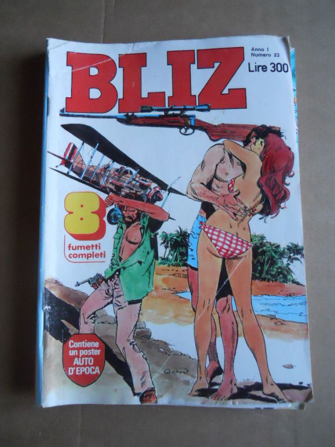 ALBO BLITZ magazine side cover Issue 23   1977
