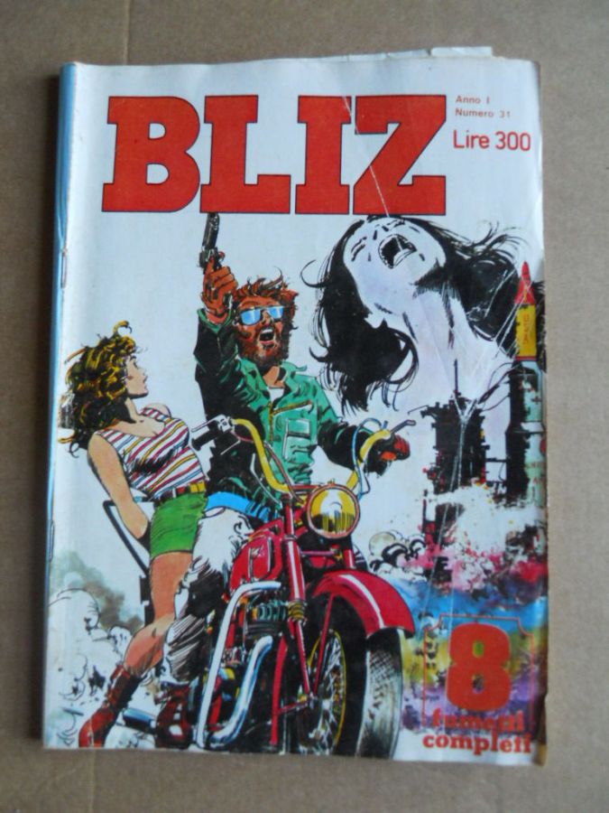 ALBO BLITZ magazine side cover Issue 31   1977
